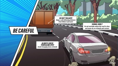 Defensive Tips on Vehicle Lane Changes