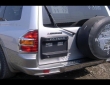 Mitsubishi Pajero Rear view