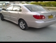 Toyota Corolla Rear view