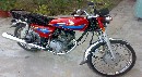 Honda cg-125 Side view