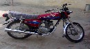 Honda cg125 Interior view