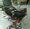 Honda cg125 Front view