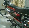 Honda cg125 Interior view