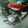 Honda cg125 Rear view