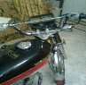 Honda cg125 Side view