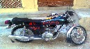 Honda cg125 Rear view