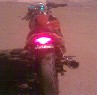 Kawasaki ZR 250 Balius Rear view