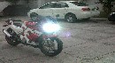 Yamaha FZR250 Side view