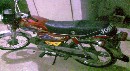 Honda cd70 Front view