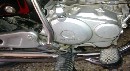 Honda cg 125 deluxe Interior view