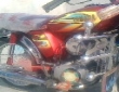 Yamaha YB100 Side view