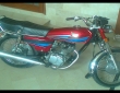 Honda 125 Interior view