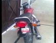 Honda 125 Rear view