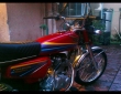 Honda CG 125 Interior view