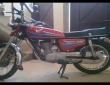 Honda CG-125 Interior view