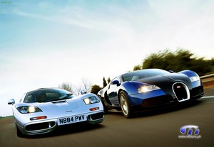 Bugatti-Vs-Mclaren-Race