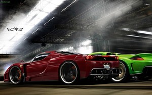 Ferrari-Vs-Porche