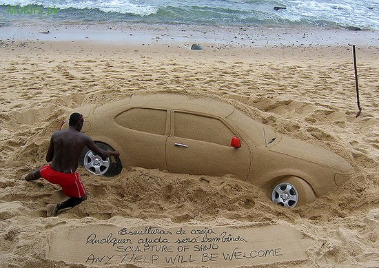 Sand-car
