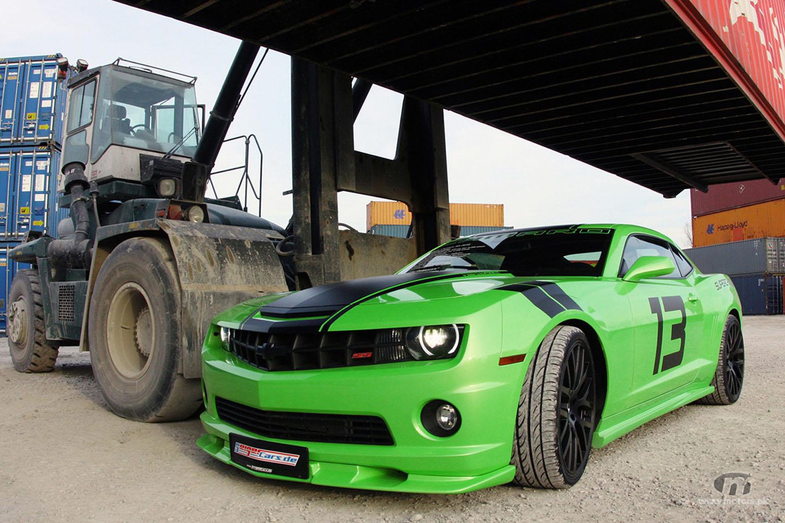 Green-Camaro